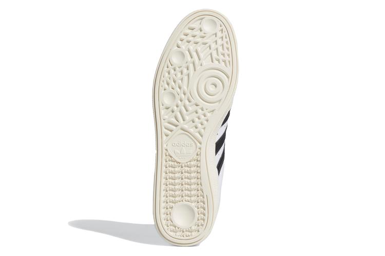 Велотуфли унисекс Adidas Busenitz белые, черные, 46 EU