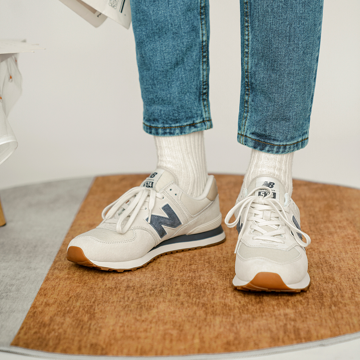 Кроссовки мужские New Balance ML574LGI серые