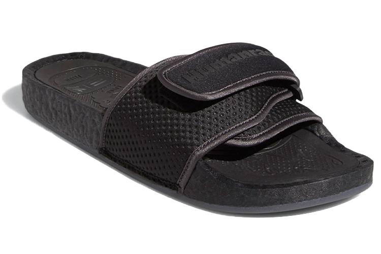 Сланцы мужские Adidas Hu Pharrell черные, 39 EU