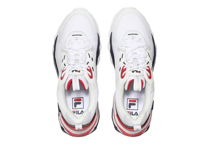 Кроссовки мужские FILA Bubble Tr белые, красные, черные, 260 EU