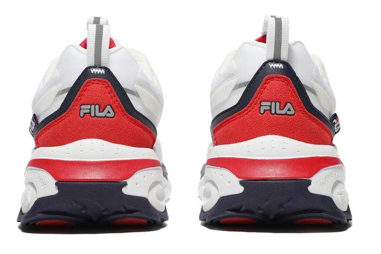 Кроссовки мужские FILA Bubble Tr белые, красные, черные, 260 EU