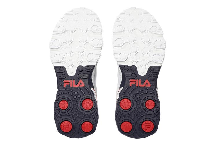 Кроссовки мужские FILA Bubble Tr белые, красные, черные, 260 EU