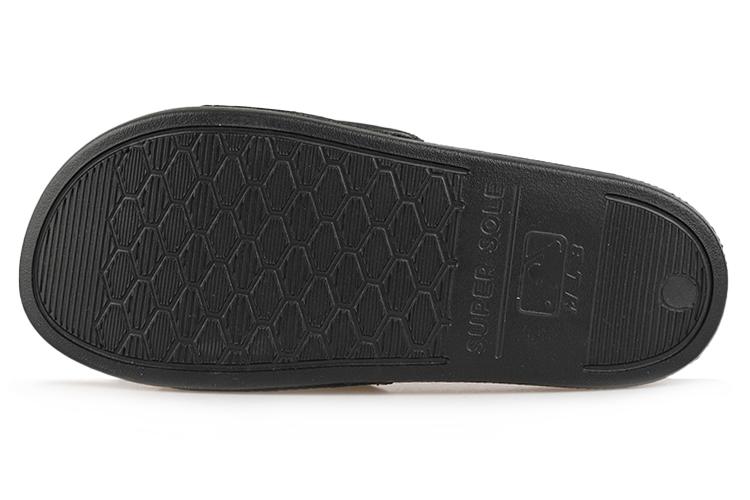 Сланцы унисекс MLB Totem черные, 36.5 EU