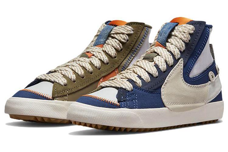 Кеды мужские Nike Blazer Mid Jumbo серые, 38.5 EU