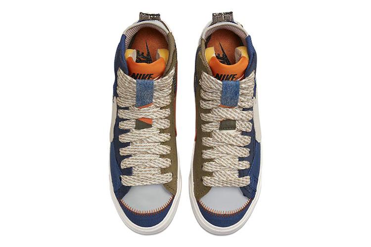 Кеды мужские Nike Blazer Mid Jumbo серые, 38.5 EU