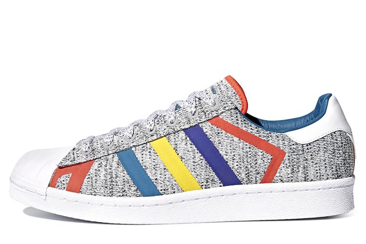 Кеды унисекс Adidas Superstar White Mountaineering Grey Heather, 45 1/3 EU