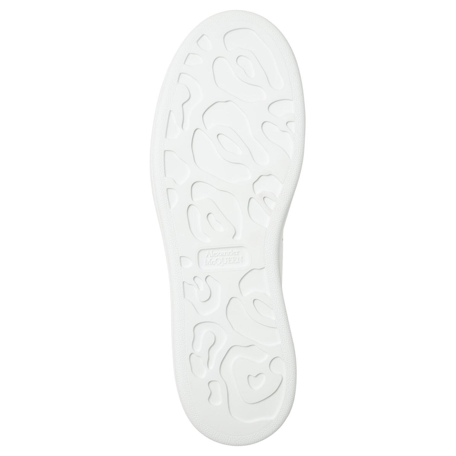 Кеды женские Alexander McQueen Oversized Larry белые, розовые, 39 EU