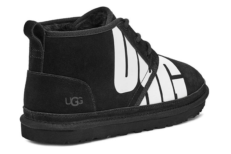 Валенки мужские UGG Neumel Chopd черные, 38 EU