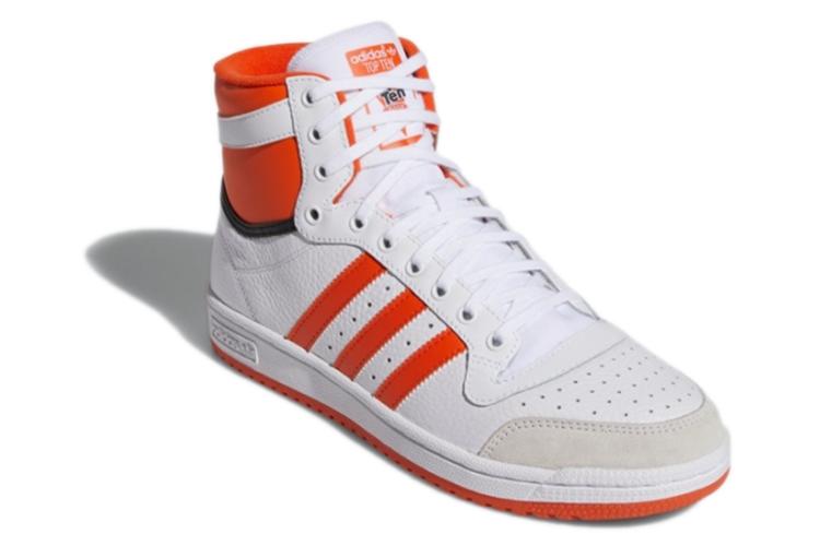 Кроссовки унисекс Adidas Originals Top Ten High белые, 41 1/3 EU