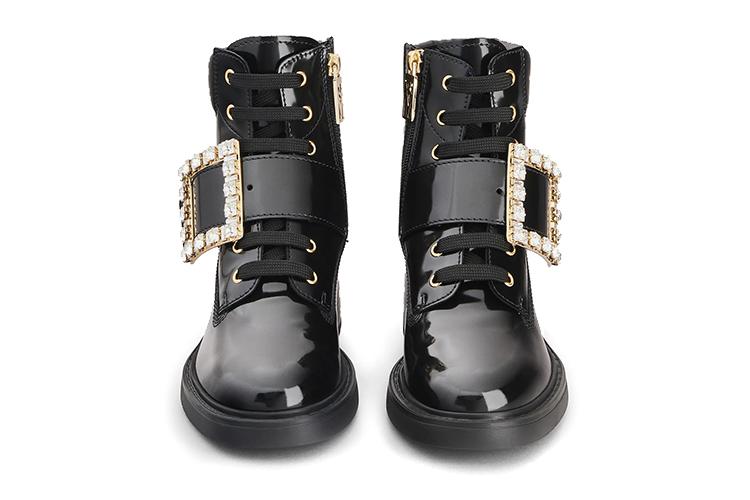 Ботильоны женские Roger Vivier Viv' Rangers черные, 38 EU