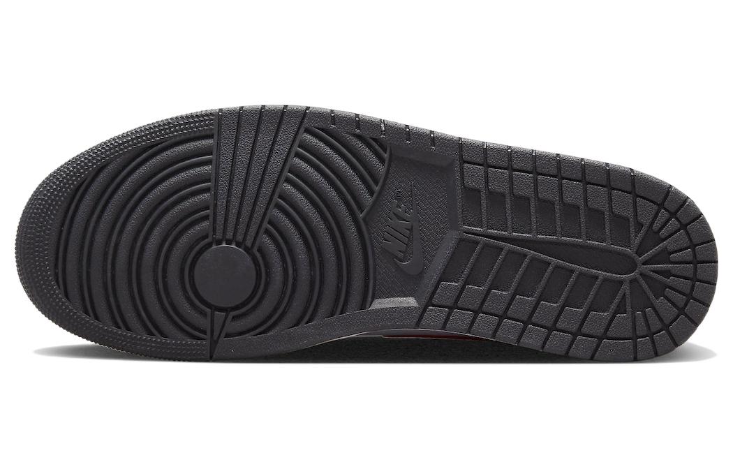 Кроссовки мужские Air Jordan 1 Mid 'Bred Toe', 42.5 EU