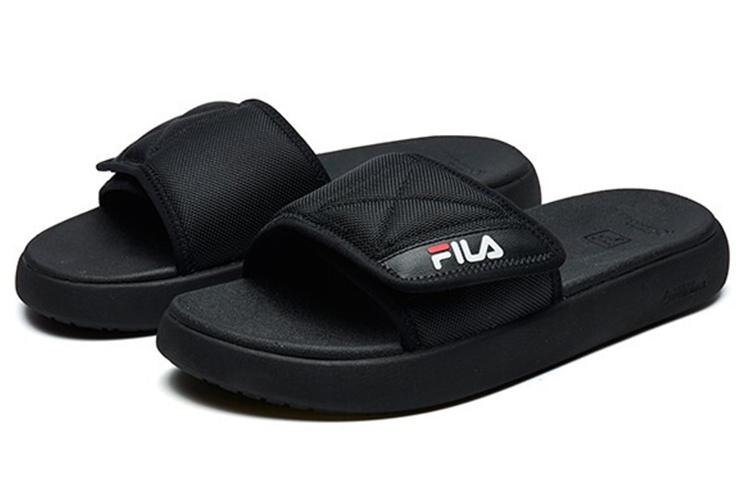 Шлепанцы мужские FILA Fusion Slides черные, 42 EU