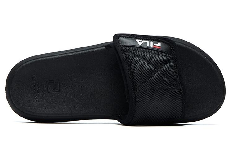 Шлепанцы мужские FILA Fusion Slides черные, 42 EU