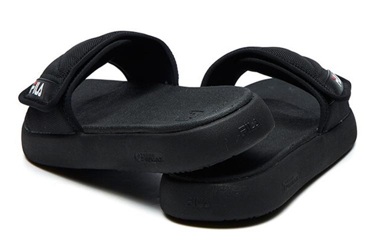 Шлепанцы мужские FILA Fusion Slides черные, 42 EU