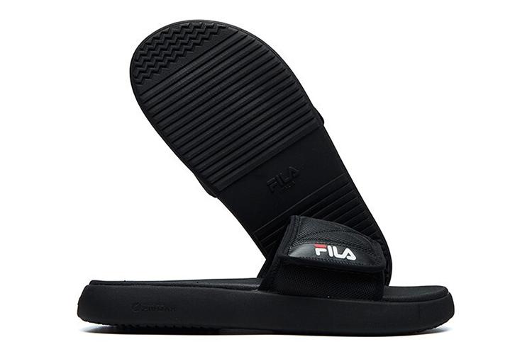 Шлепанцы мужские FILA Fusion Slides черные, 42 EU
