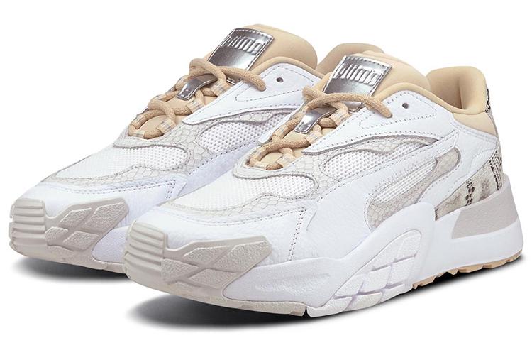 Кроссовки женские PUMA Hedra Snake Sports белые, 40 EU