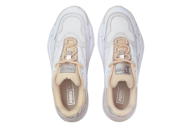 Кроссовки женские PUMA Hedra Snake Sports белые, 40 EU