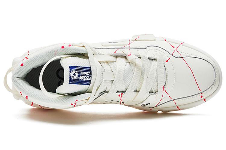 Кроссовки мужские Erke Extra Stretch белые и красные, 41 EU