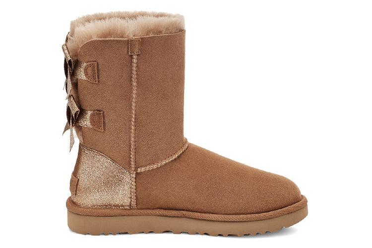 Снеговые сапоги женские UGG Bailey Bow Glitz, 36 EU