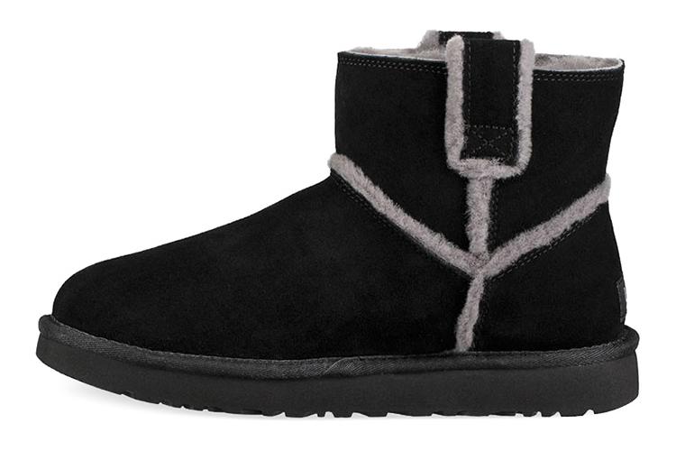 Сапоги женские UGG Classic Mini Spill Seam черные, 36 EU