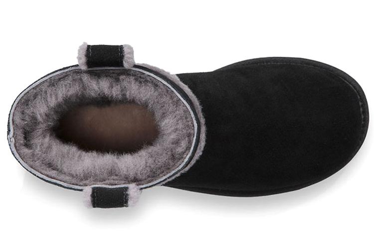 Сапоги женские UGG Classic Mini Spill Seam черные, 36 EU