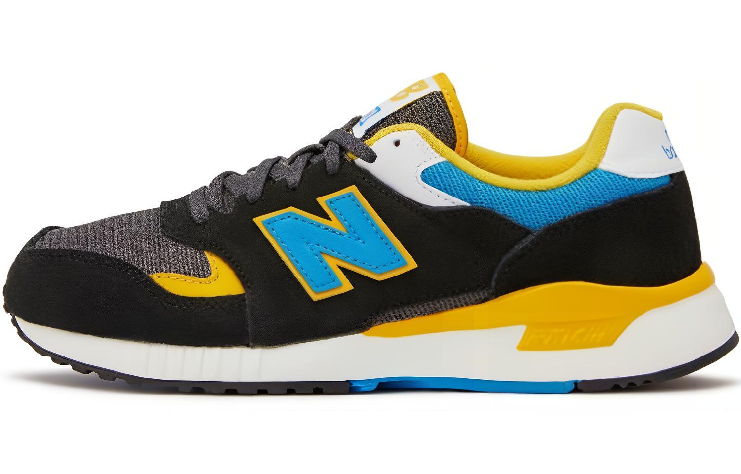 Кроссовки мужские New Balance ML570QZ черно-желтые