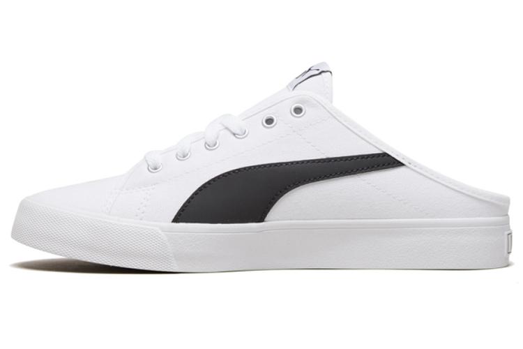 Кроссовки унисекс PUMA Bari Mule белые, 35.5 EU