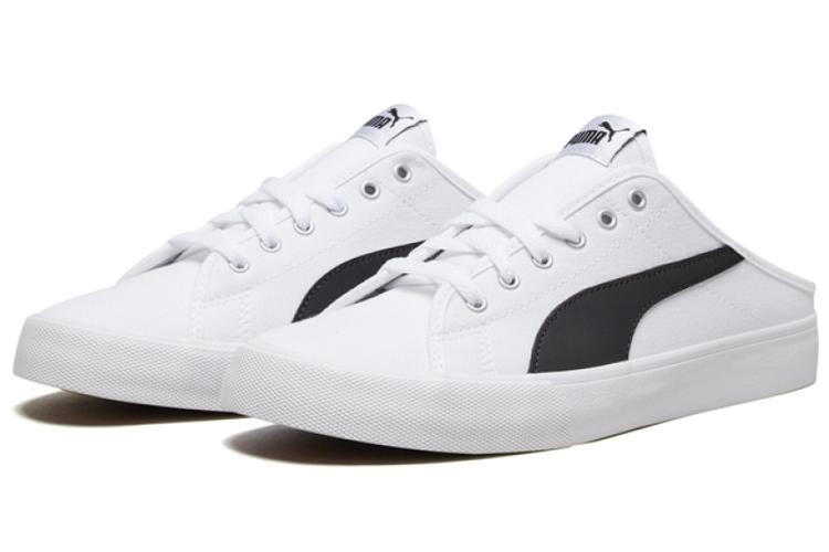 Кроссовки унисекс PUMA Bari Mule белые, 35.5 EU