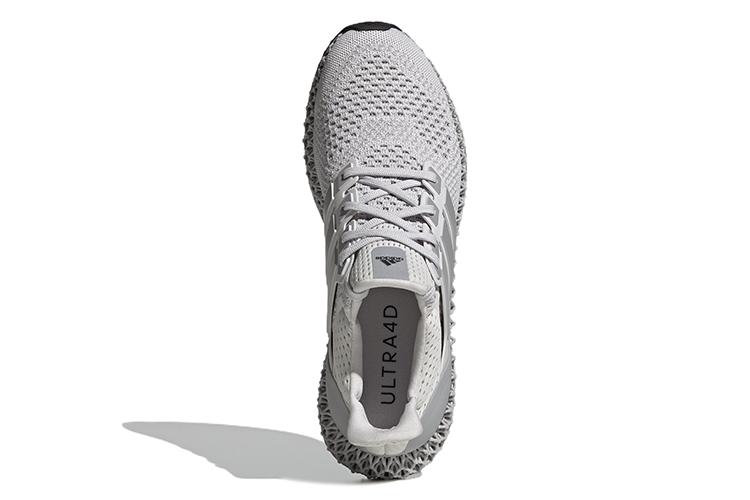 Кроссовки унисекс Adidas Ultra 4D Dash серые, 36 2/3 EU