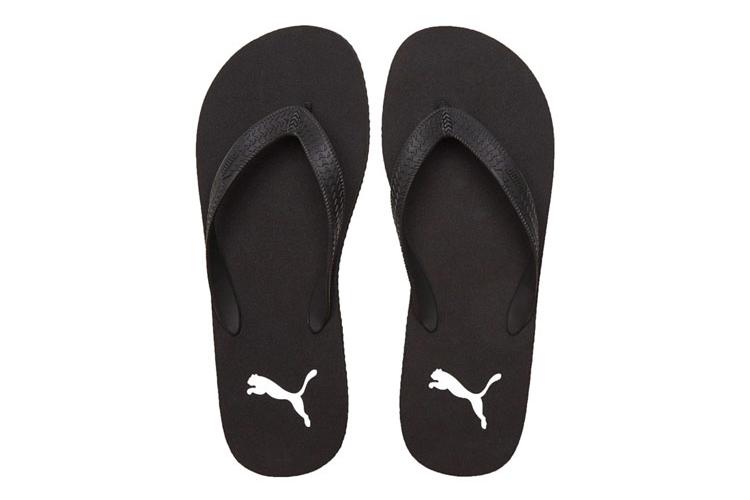 Шлепанцы мужские PUMA First Flip черные, 37 EU