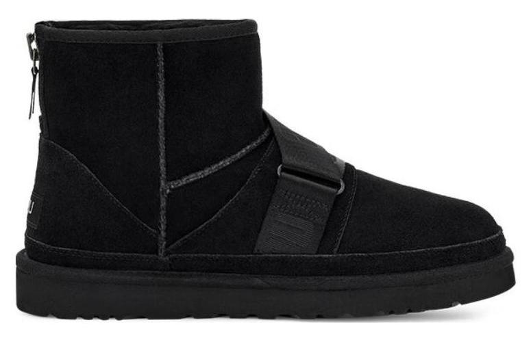 Угги мужские UGG Classic Mini Quickclick Boot черные, 40 EU