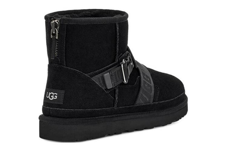 Угги мужские UGG Classic Mini Quickclick Boot черные, 40 EU