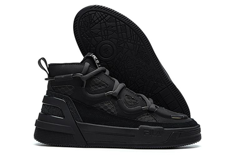 Кеды женские FILA High Top черные, 39 EU