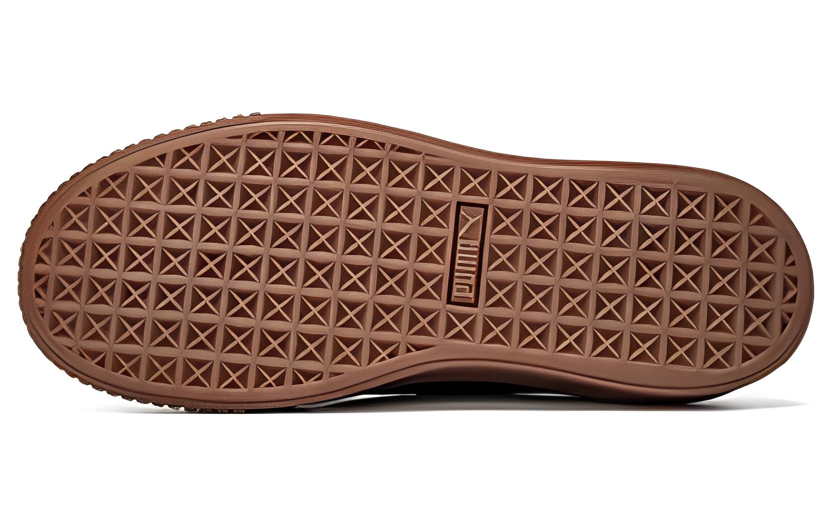 Кеды женские PUMA Platform кремовые, 38.5 EU