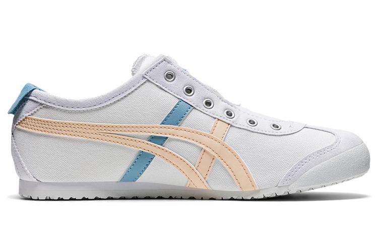 Кроссовки женские Onitsuka Tiger Mexico 66 белые, синие, розовые, 41.5 EU