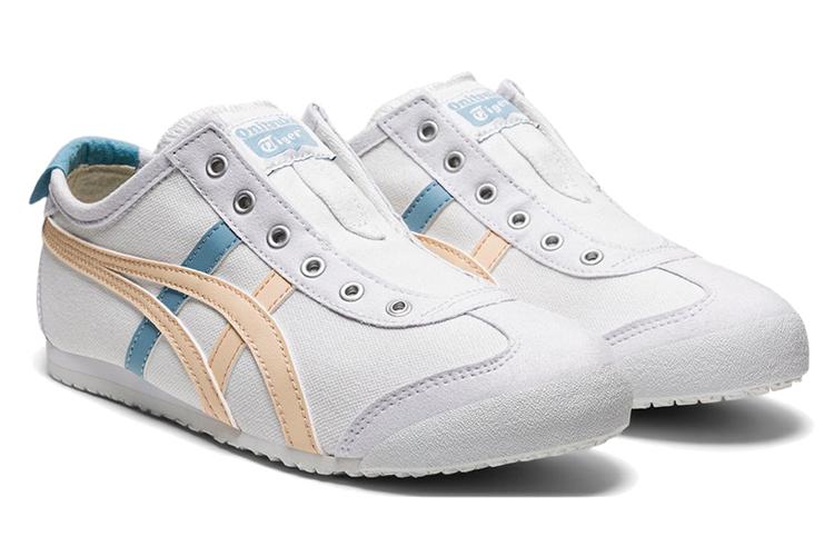 Кроссовки женские Onitsuka Tiger Mexico 66 белые, синие, розовые, 41.5 EU