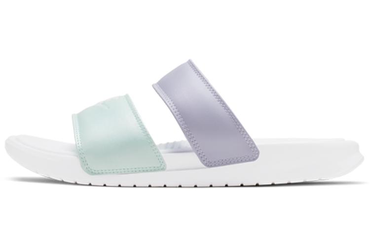Шлепанцы женские Nike Benassi Duo Ultra белые, 42 EU