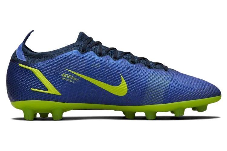 Футбольные бутсы мужские Nike Mercurial Vapor 14 Elite HG Sapphire Blue Void Volt, 42.5 EU