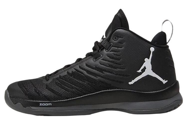 Баскетбольные кроссовки мужские Air Jordan Super Fly 5, антрацитовые, 44.5 EU