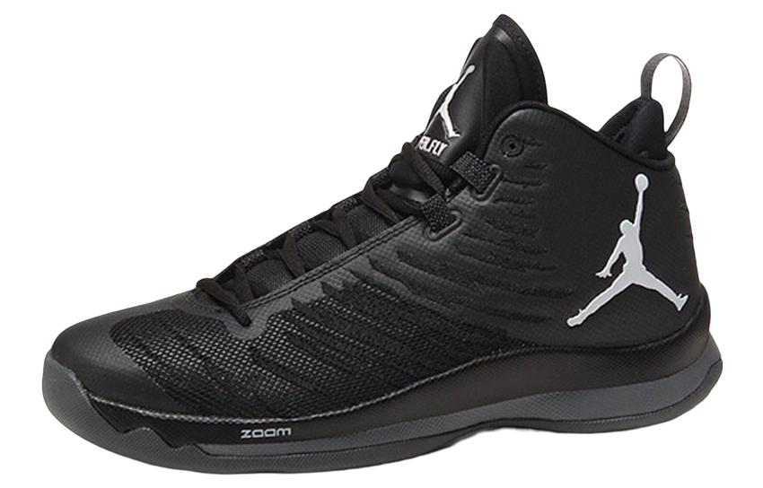 Баскетбольные кроссовки мужские Air Jordan Super Fly 5, антрацитовые, 44.5 EU