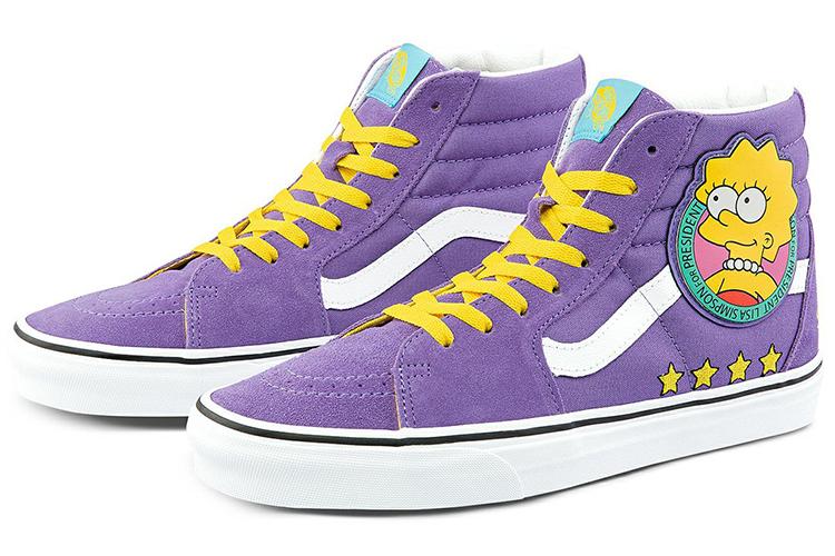 Кеды унисекс Vans Sk8 Hi Lisa 4 Prez