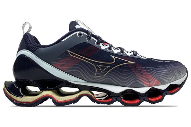 Кроссовки мужские Mizuno Wave Prophecy X 10 синие, 42 EU