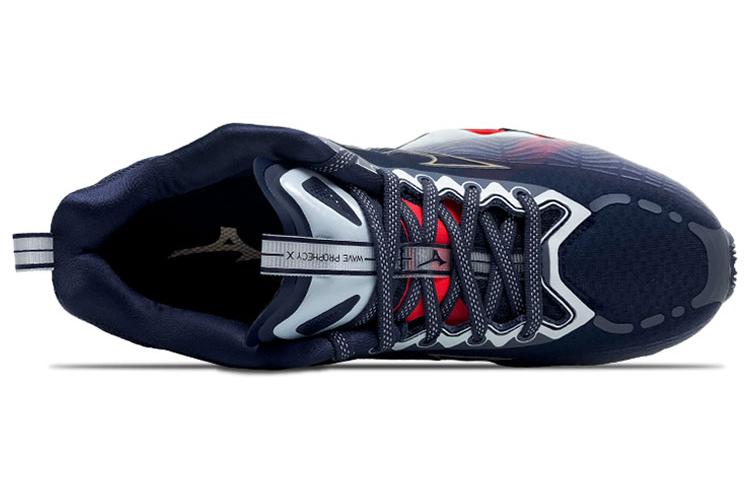 Кроссовки мужские Mizuno Wave Prophecy X 10 синие, 42 EU