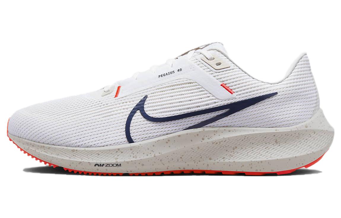 Беговые кроссовки мужские Nike Air Zoom Pegasus 40 Wide белые, 40.5 EU