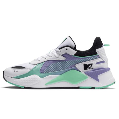 Кроссовки мужские Puma RS-X Tracks MTV белые, 45 EU