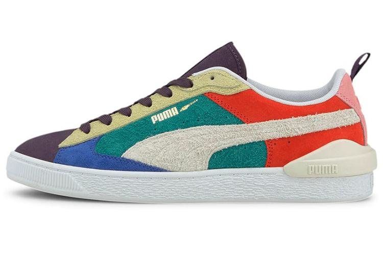 Кеды унисекс PUMA Suede Bloc Formstrip фиолетовые, 35.5 EU