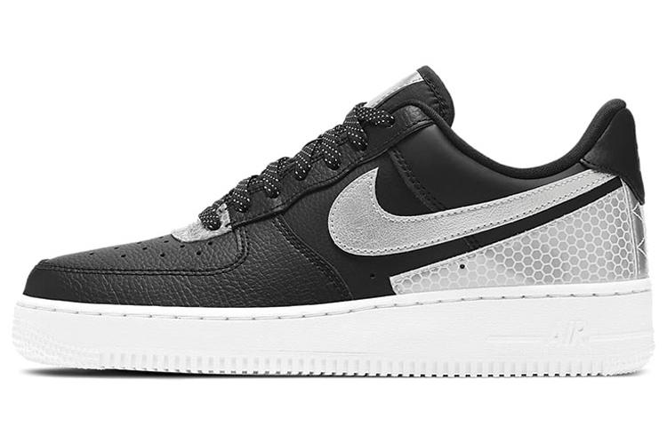 Кеды женские Nike Air Force 1 Low 07 SE 3M черные