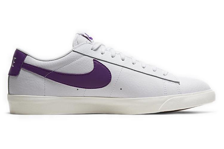Кеды унисекс Nike Blazer Low Leather CI6377-103 белые, 45 EU