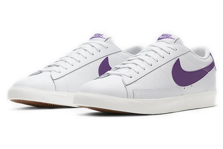 Кеды унисекс Nike Blazer Low Leather CI6377-103 белые, 45 EU