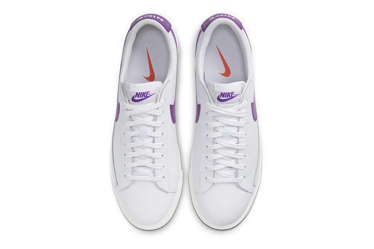 Кеды унисекс Nike Blazer Low Leather CI6377-103 белые, 45 EU